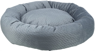 Trixie hondenmand alena rond blauw grijs