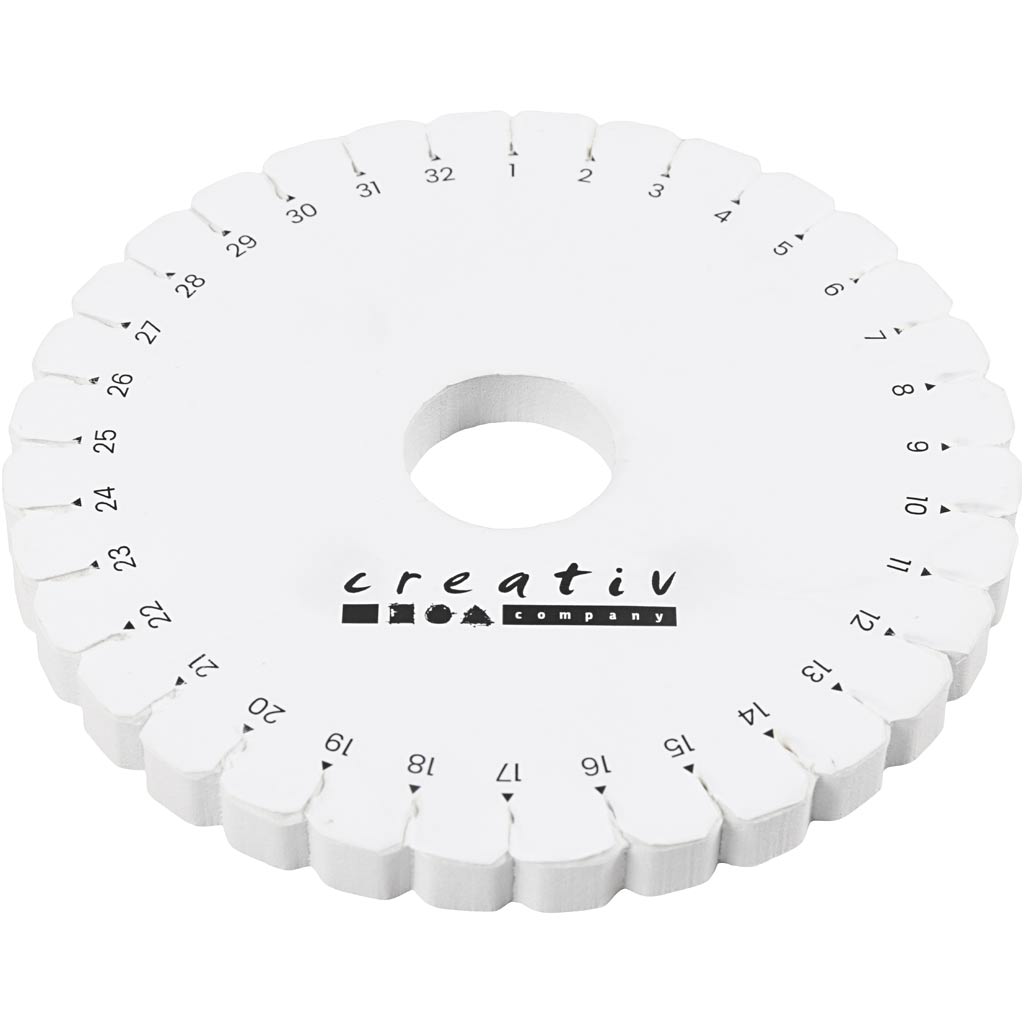 Creativ company kumihimo-vlechtschijf, d 12 cm, 1 stuk