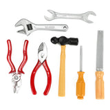 Toi-toys power tools gereedschapset in zak, 7dlg.
