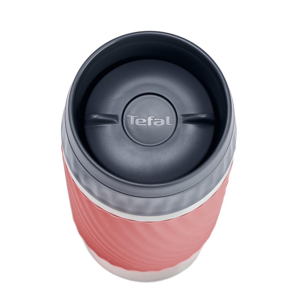 Tefal reismok easytwist isoleerbeker 0,36l koraalrood