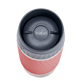 Tefal reismok easytwist isoleerbeker 0,36l koraalrood