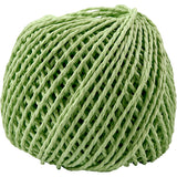 Creativ company papier garen, dikte 2,5-3 mm, lichtgroen, 150 gr, 40 m 1 bol