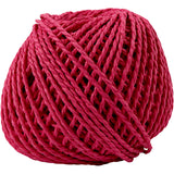 Creativ company papier garen, dikte 2,5-3 mm, roze, 150 gr, 40 m 1 bol