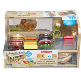 Melissa doug wooden slice stack sandwich counter