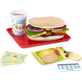 Melissa doug wooden slice stack sandwich counter