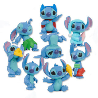 Disney stitch figuren 8 pak