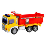 No brand constructie truck met licht en geluid