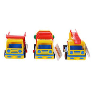 Wader polesie kiepwagen kraanwagen vuilniswagen 19 cm