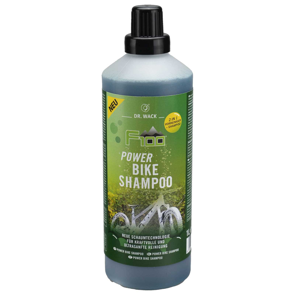 Drwack power bike shampoo dr. wack f100 - fles à 1 liter