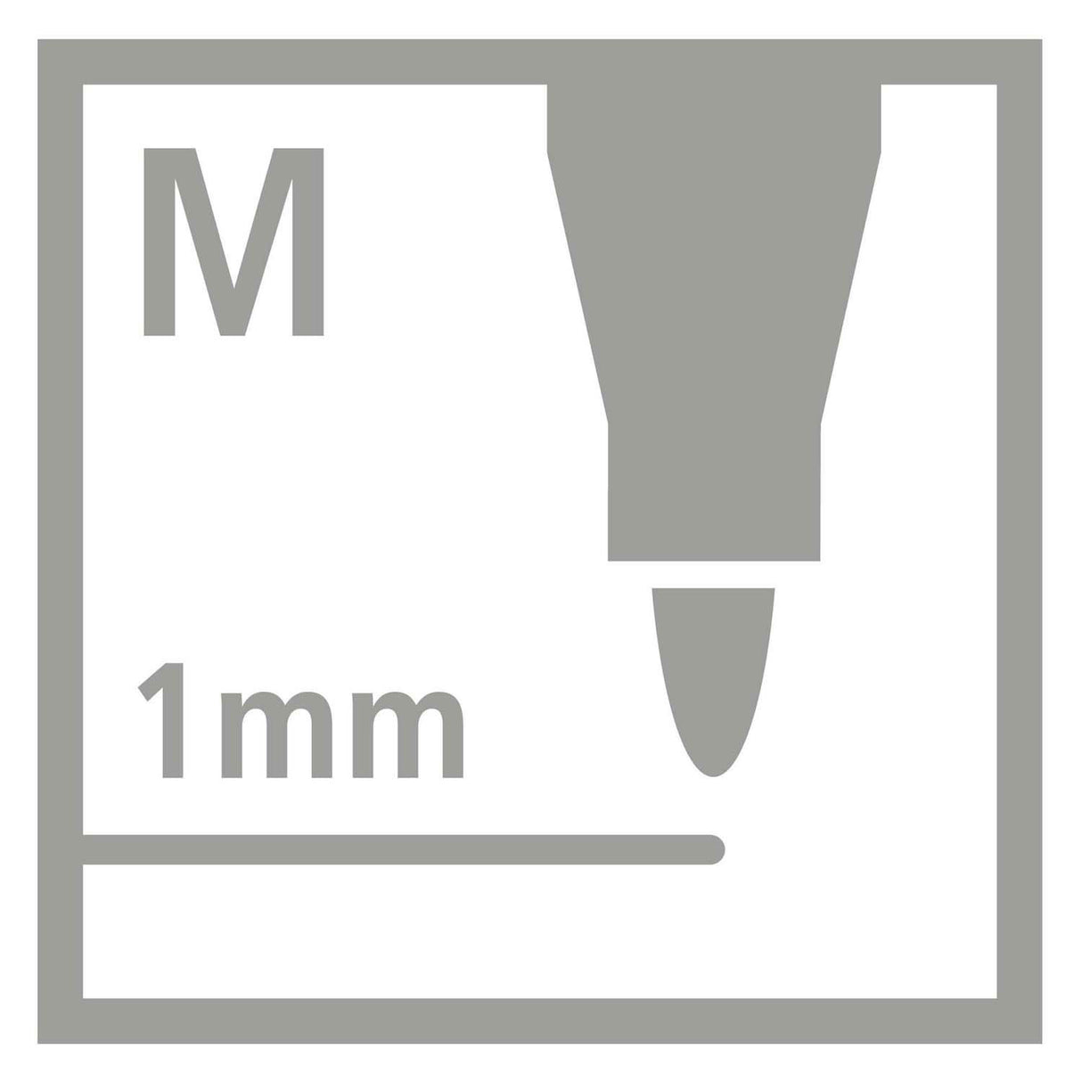 Stabilo write-4-all - permanent marker - medium - zwart