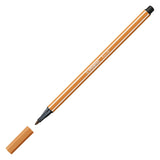 Stabilo pen 68 - viltstift - donker oker (68 89)