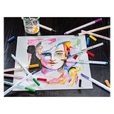 Stabilo Pen 68 Brush 37 Modder Groen