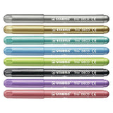 Stabilo Trio Deco Metallic Viltstiften 8st.