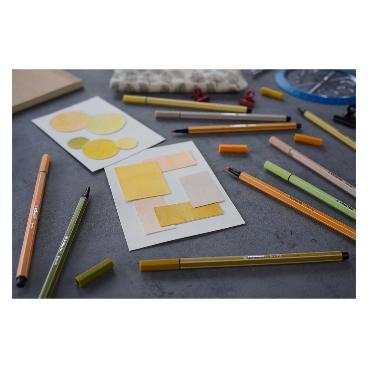 Stabilo Pen 68 Viltstiften 10 stuks