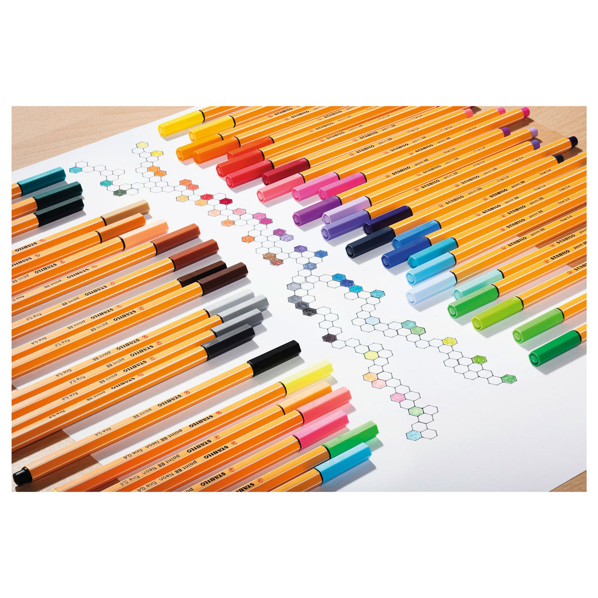 STABILO Point 88 ARTY Etui, 65st.