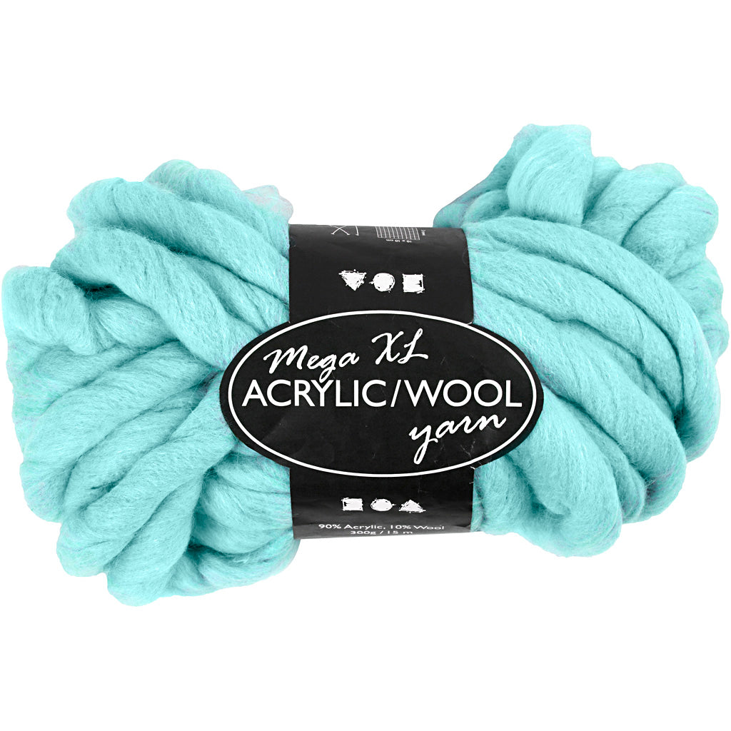 Creativ company xl garen van acvryl - turquoise, 15m