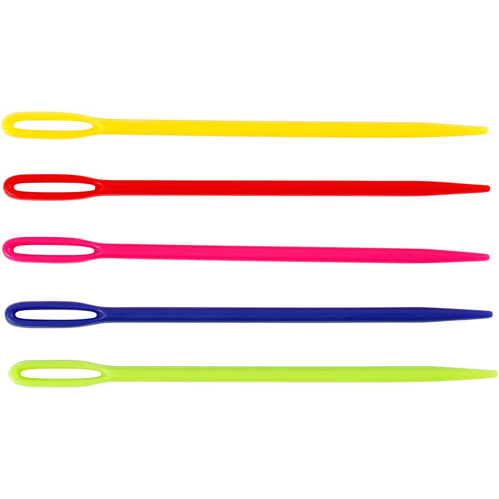 Creativ company garennaald, l: 7 cm, diverse kleuren, 50 stuk 1 doos