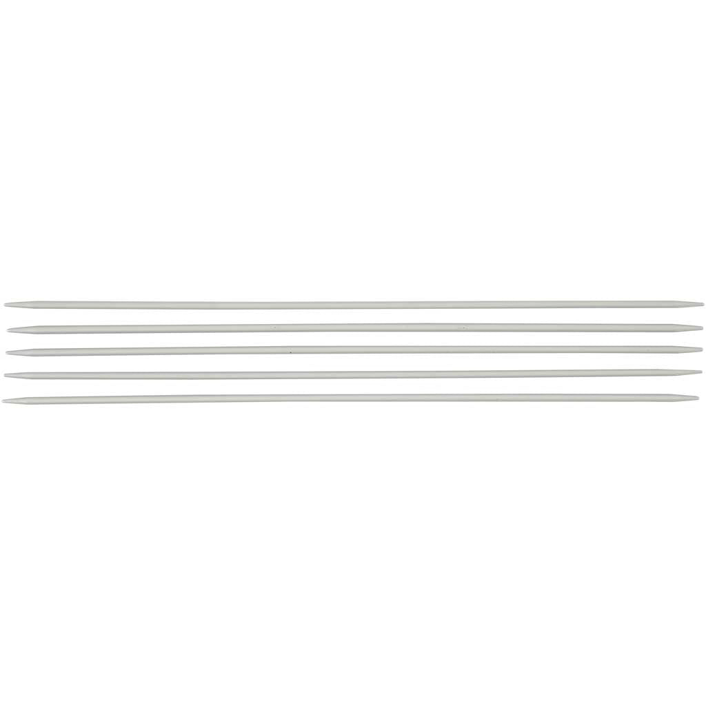 Creativ company sokken breinaalden, l: 20 cm, afm 2,5 mm, 1 set