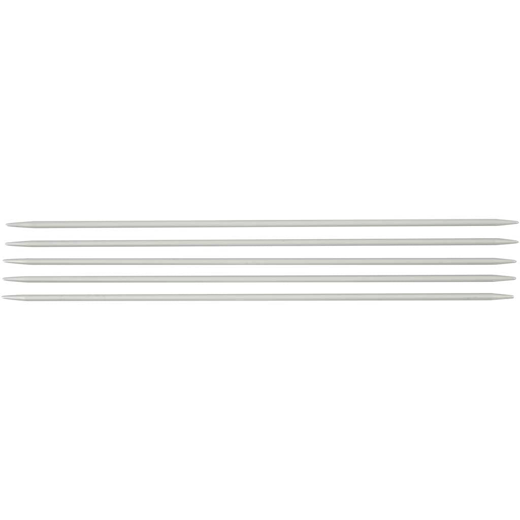 Creativ company sokken breinaalden, l: 20 cm, afm 3 mm, 1 set