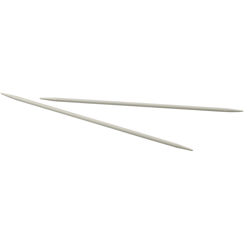 Creativ company sokken breinaalden, l: 20 cm, afm 4 mm, 1 set