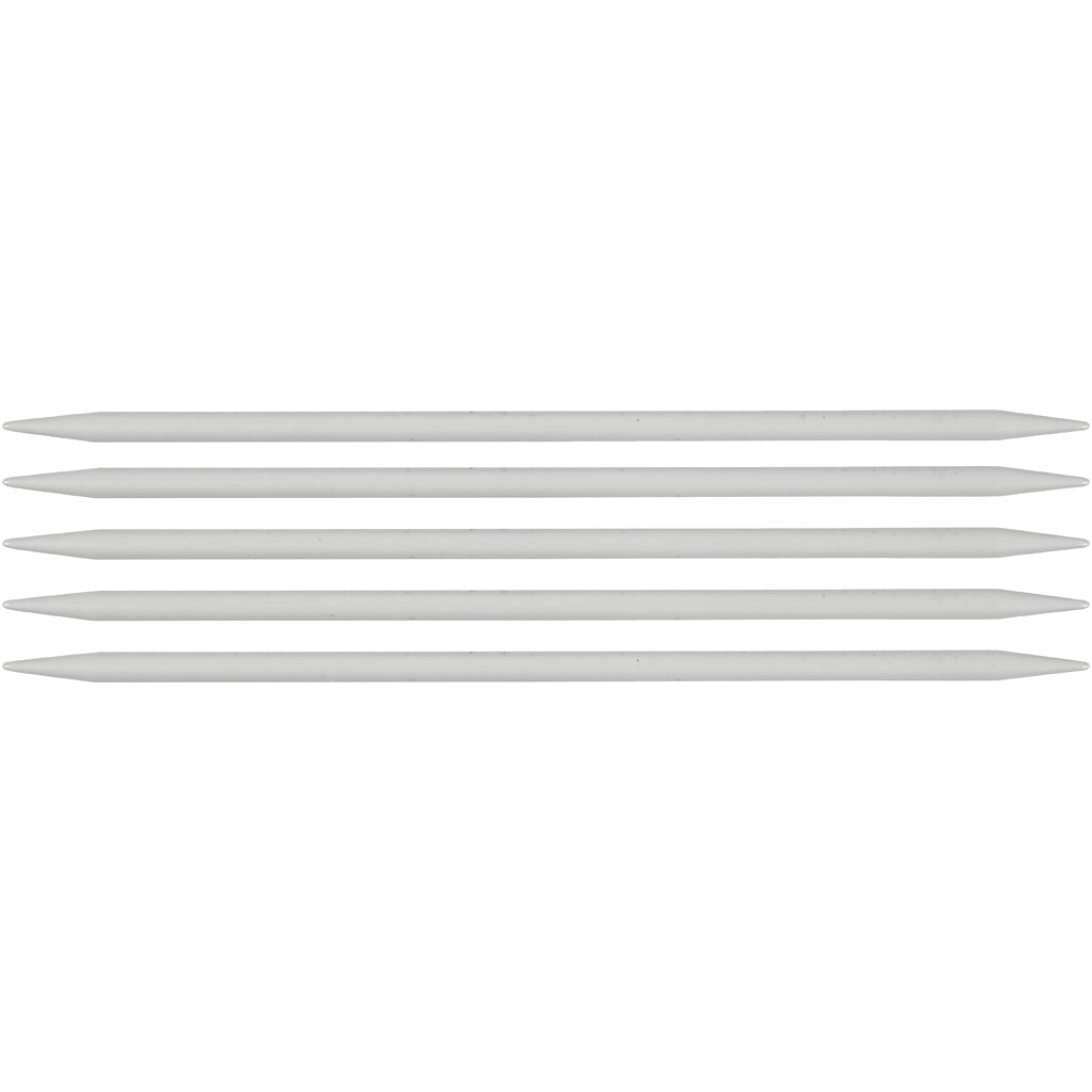 Creativ company sokken breinaalden, l: 20 cm, afm 6 mm, 1 set