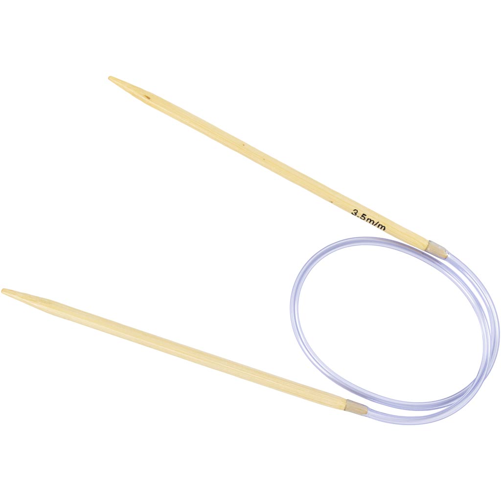 Creativ company rond breinaalden, l: 40 cm, afm 3,5 mm, 1 stuk