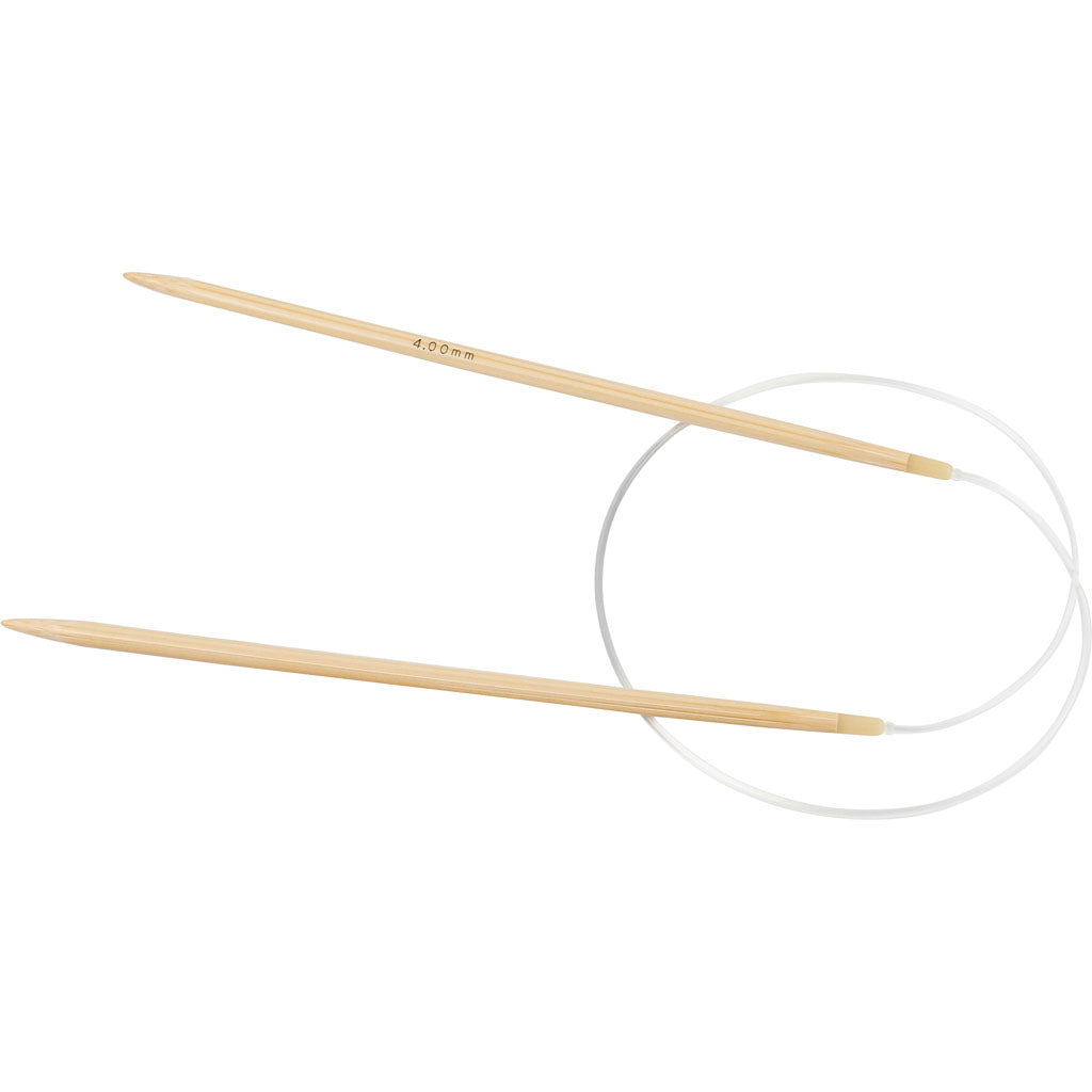 Creatief bedrijf rond breinaalden, l: 60 cm, afm 4 mm, 1 stuk