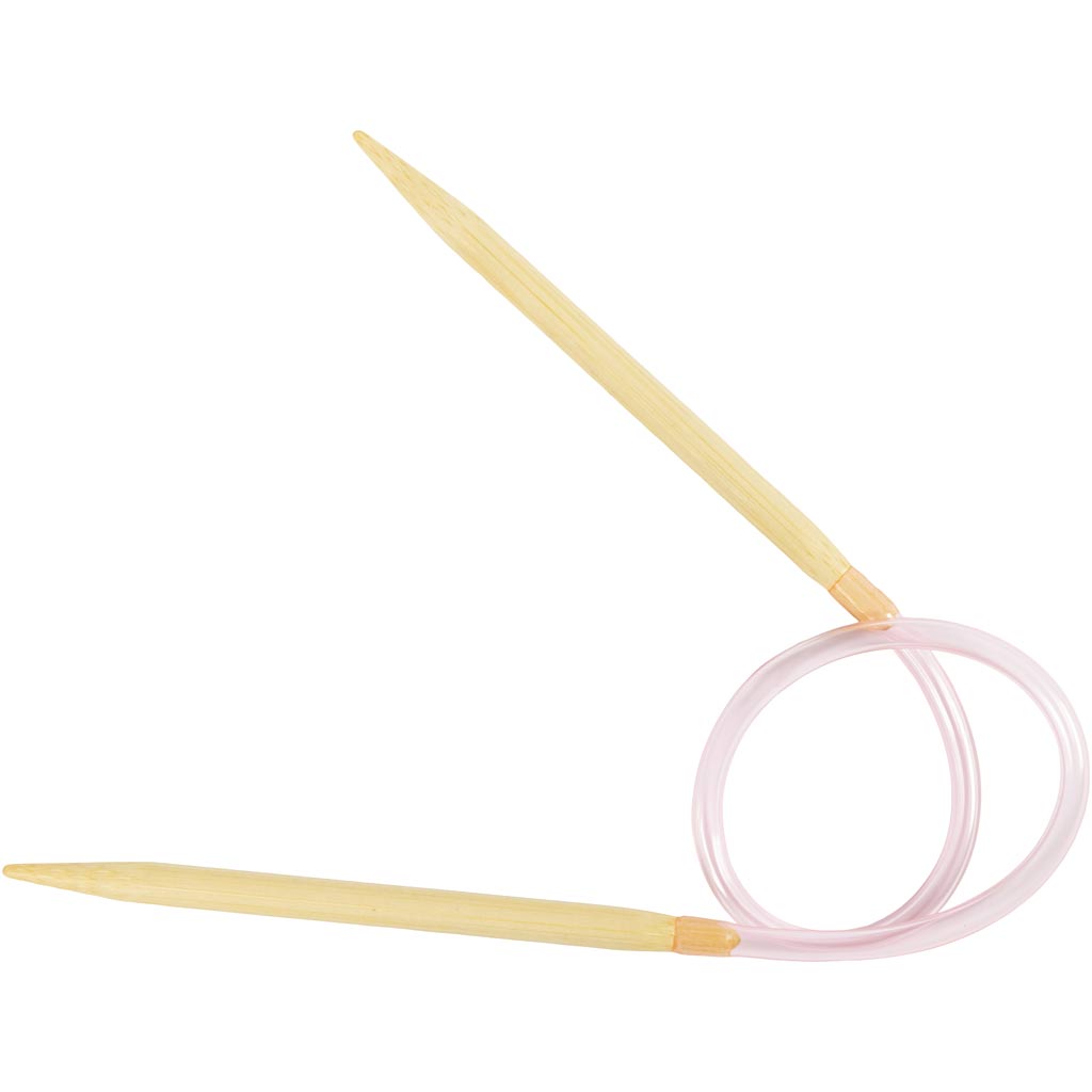 Creatief bedrijf rond breinaalden, l: 40 cm, afm 6 mm, 1 stuk
