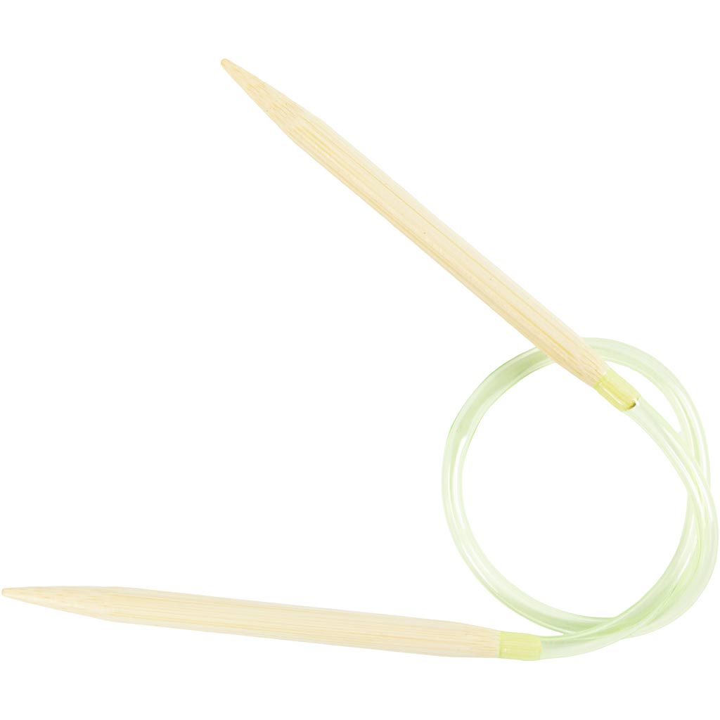 Creatief bedrijf rond breinaalden, l: 40 cm, afm 6,5 mm, 1 stuk