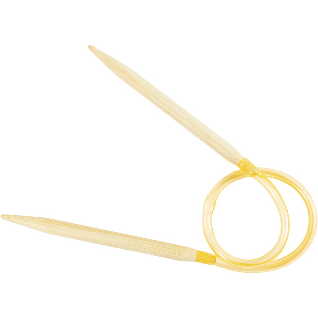 Creatief bedrijf rond breinaalden, l: 40 cm, afm 7 mm, 1 stuk