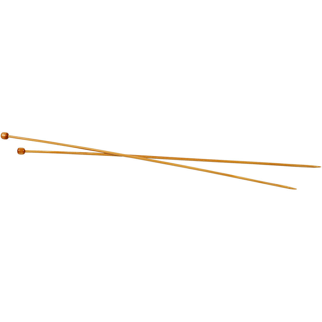 Creativ company breinaalden, l: 35 cm, afm 3 mm, 1 paar