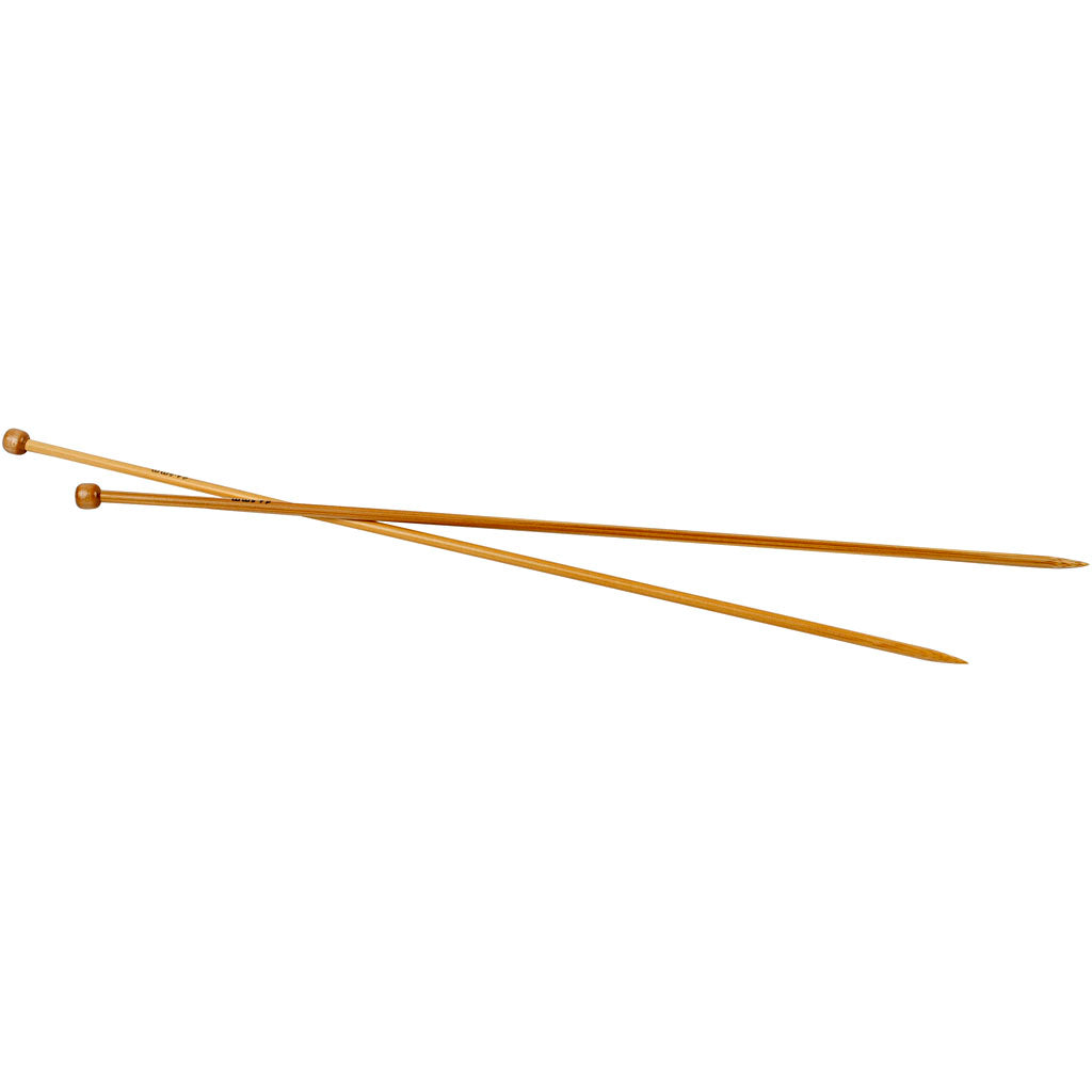 Creativ company breinaalden, l: 35 cm, afm 4,5 mm, 1 paar