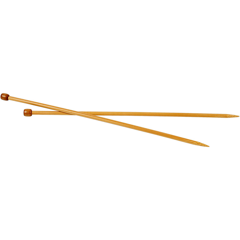 Creativ company breinaalden, l: 35 cm, afm 6,5 mm, 1 paar