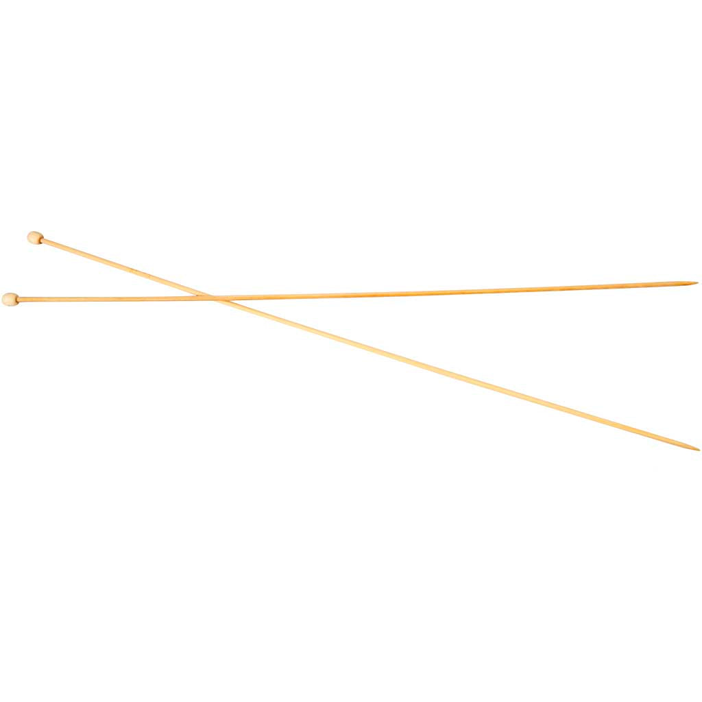 Creativ company breinaalden, l: 35 cm, afm 2,5 mm, 1 paar