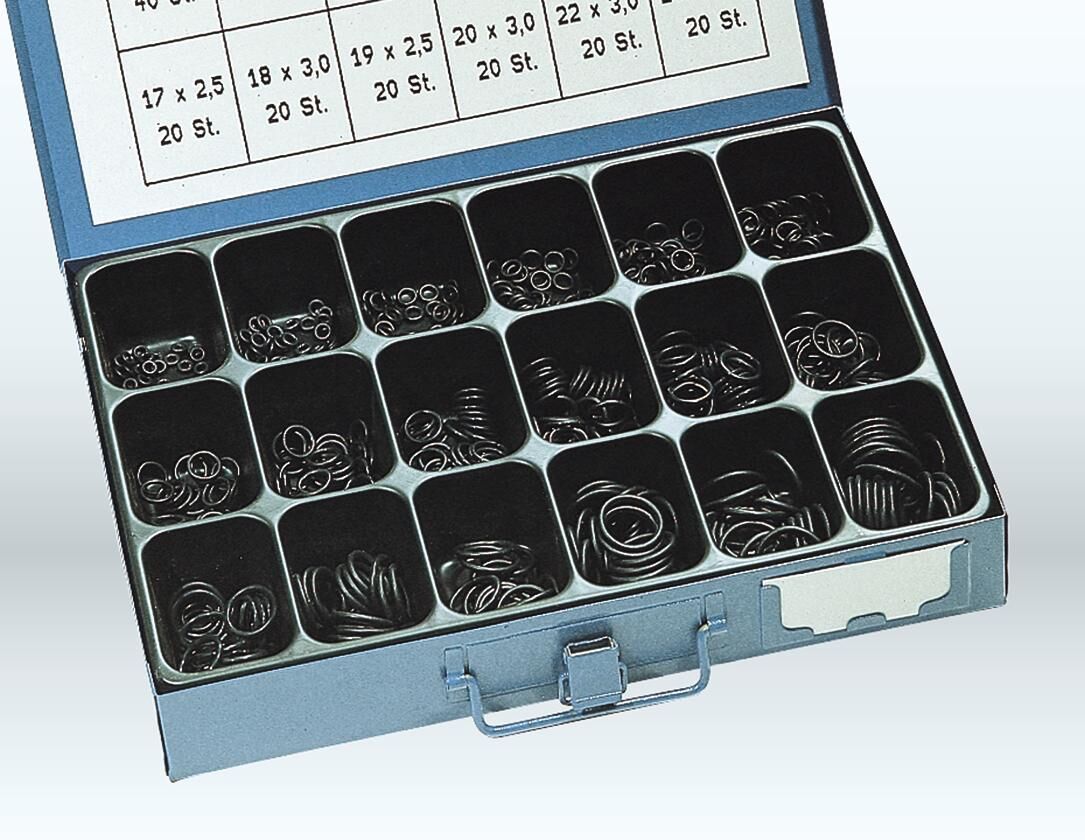 Dresselhaus afdichtring assortiment assorted o-rings 700 pcs. m3 to m24 perbunan