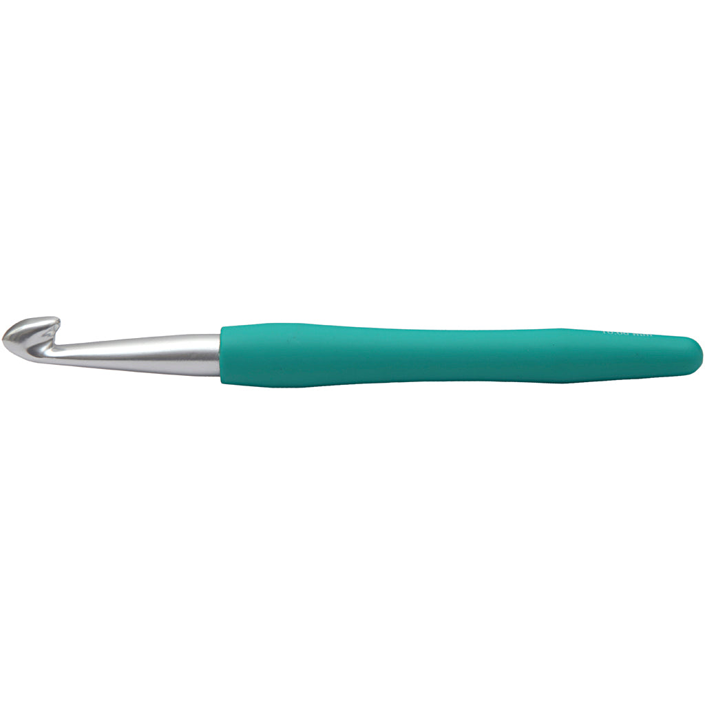 Creativ company haaknaalden, afm 10, l: 16 cm, afm 10 mm, groen, 1 stuk