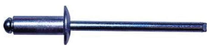 Gesipa popnagel blind rivets 5x10 alu 500 m.flat round head