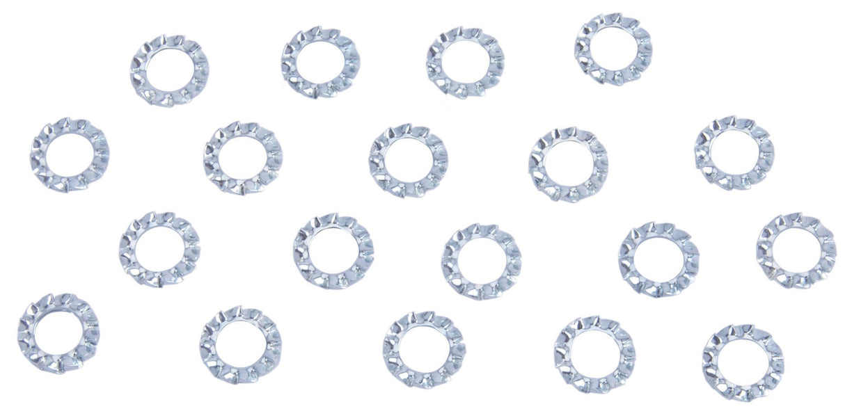 Dresselhaus tandveering fan disks form a din 6798, d=6mm, 20 pcs.