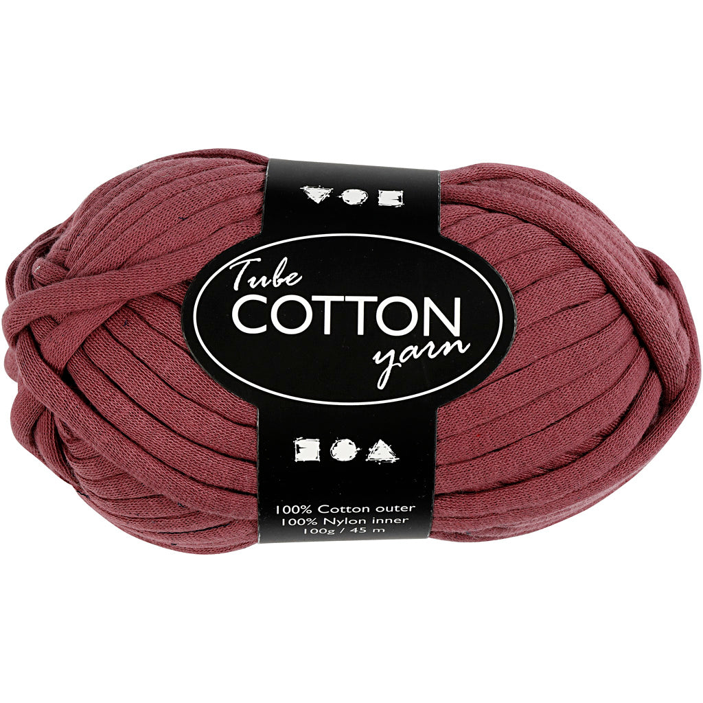 Creativ company textielgaren, l: 45 m, paars, 100 gr 1 bol