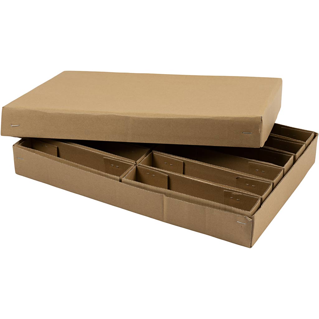 Creativ bedrijfsdoos voor potloden, afm 6x26x38 cm, 1 stuk