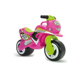 Injusa loopfiets motor tornado roze