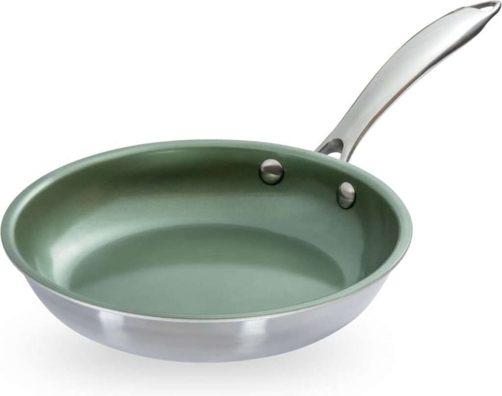 Diversen just vegan volume eco 20cm RVS groen