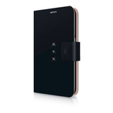 White diamonds booklet case crystal voor samsung galaxy s7 zwart