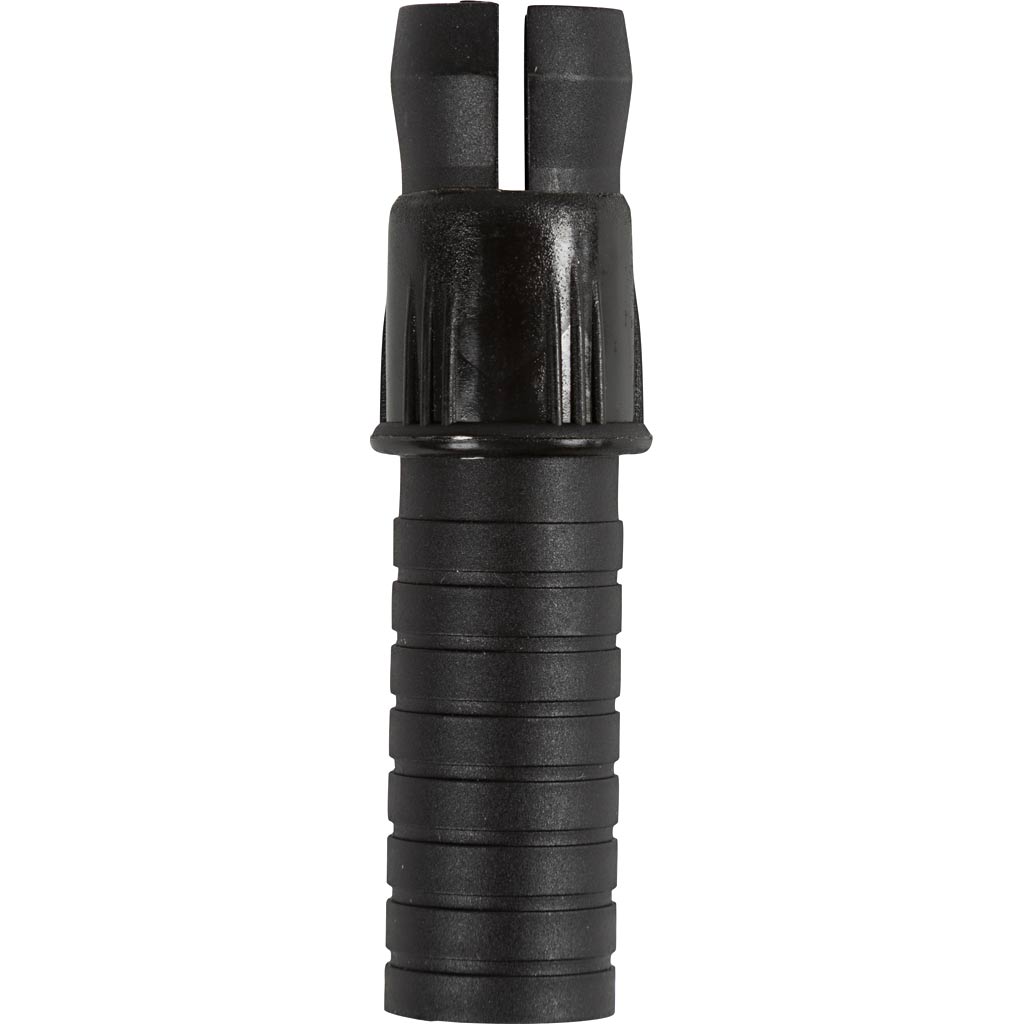 Creativ company houder oilepastel, l: 6,2 cm, d 1 cm, zwart, 3 stuk 1 stuk