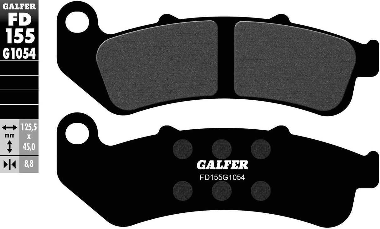 Galfer remblokken fd155 brake pad fd155 g1054 organic