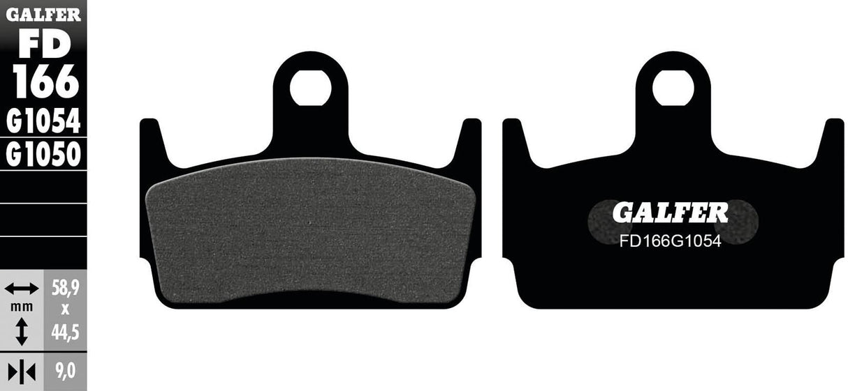 Galfer remblokken fd166 brake pad fd166 g1054 organic