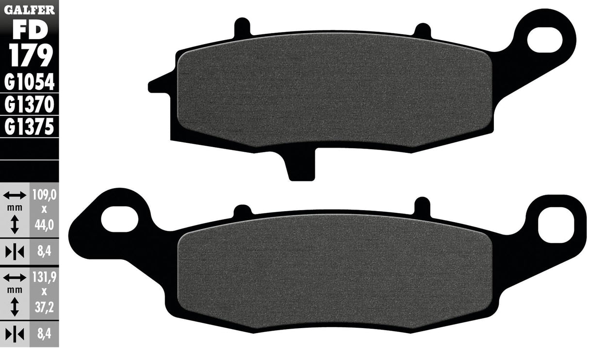 Galfer remblokken fd179 brake pad fd179 g1054 organic