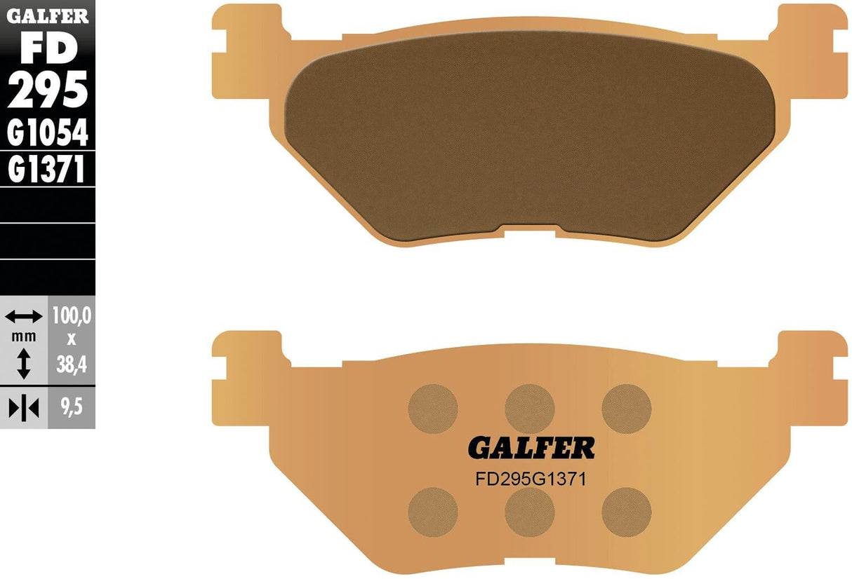 Galfer remblokken fd295 brake pad fd295 g1371 sint. metal street