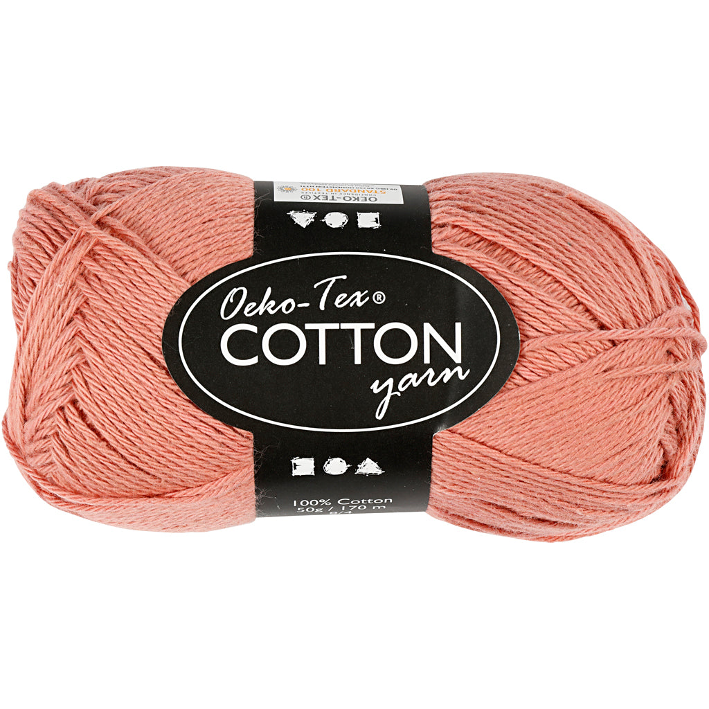 Katoengaren Antiek Roze 50gr, 170m
