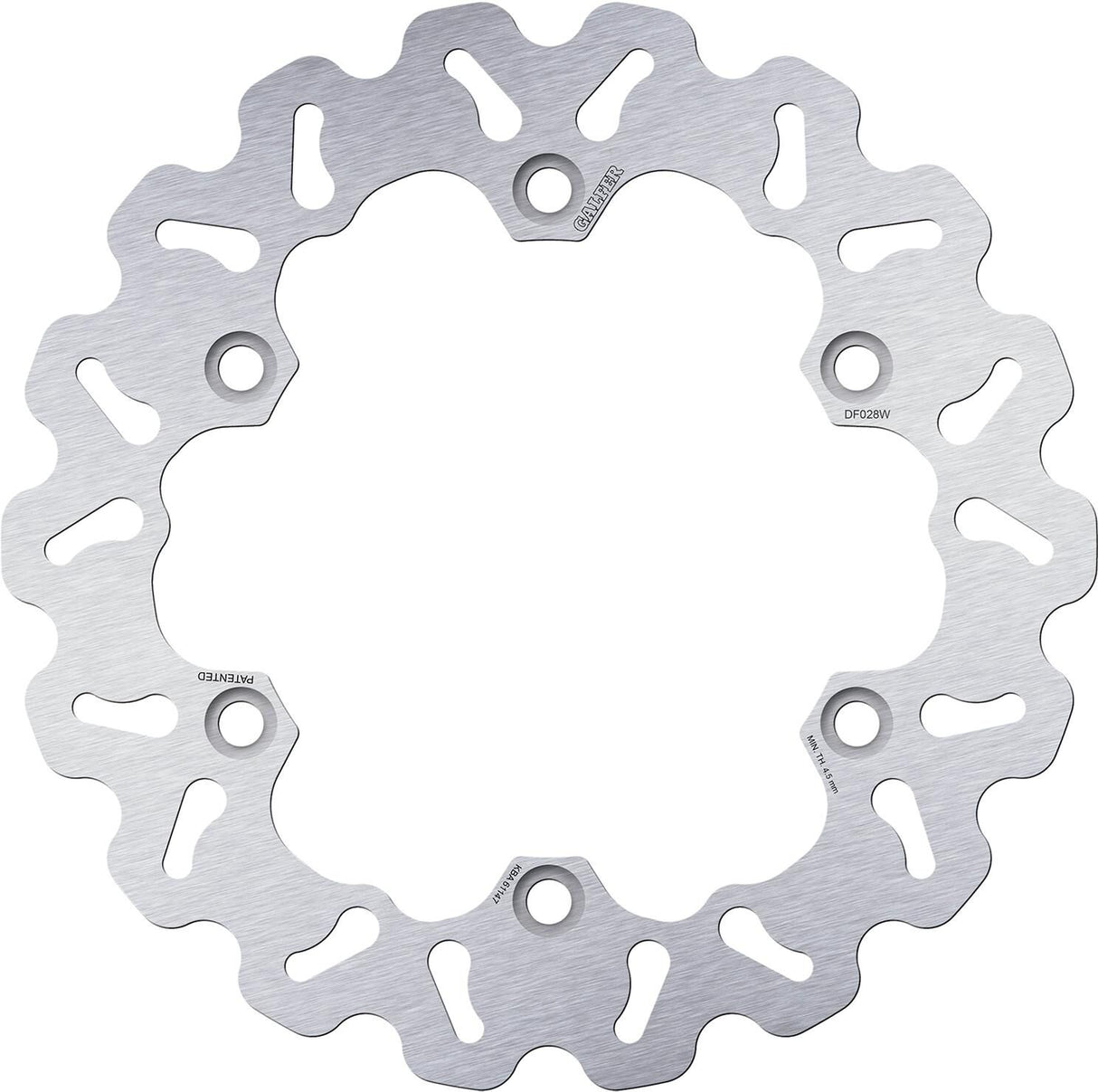 Galfer wave remschijf df028 rotor df028 type w rigid